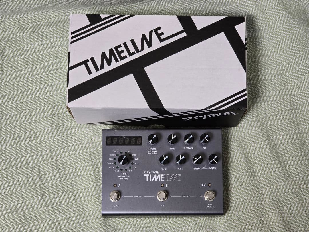 ギター strymon TIME LINE