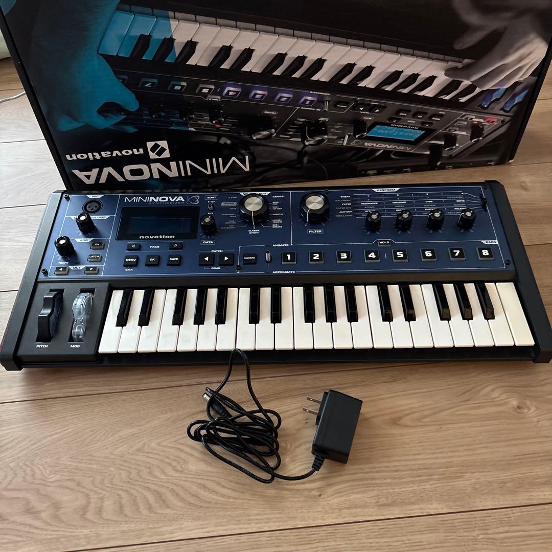 【動作良好】Novation MININOVA シンセサイザー 37鍵