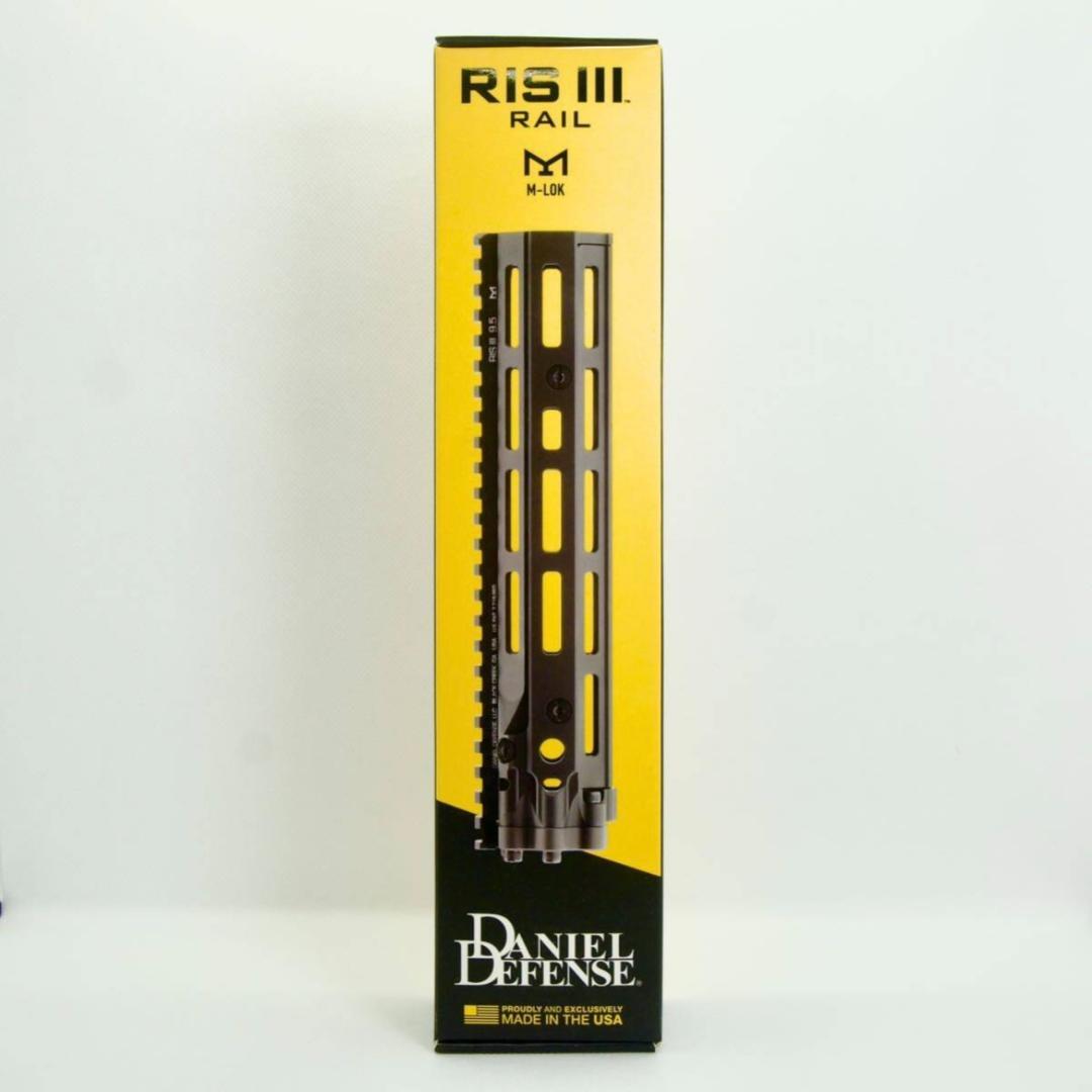 LDT DanielDefense RISⅢ ハンドガード ブラック9.5インチ