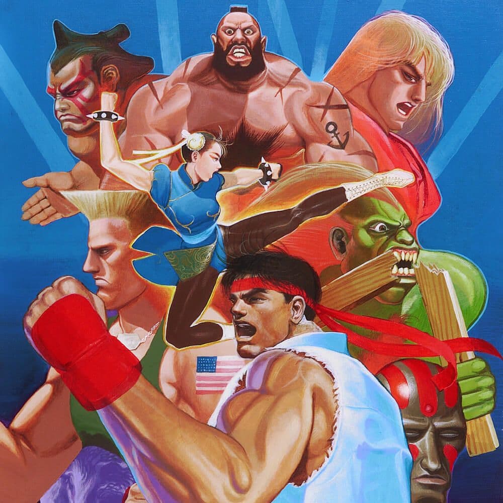 ストリートファイター30thアニバーサリーコレクション下敷き