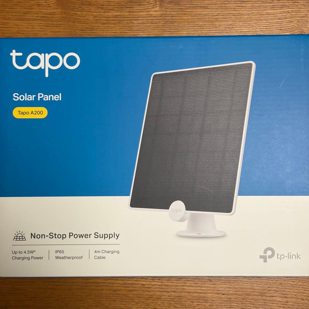 tapo C420S1 & A200 防犯カメラ & ソーラーパネルセット