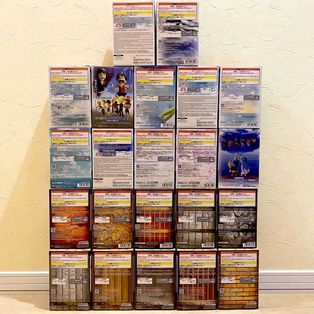 ワンピース ワールドコレクタブルフィギュア ログストーリーズ 22種類セット