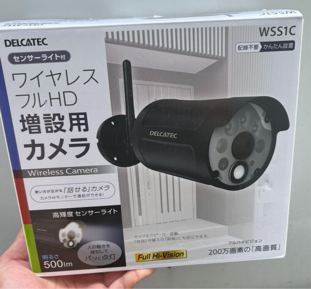 DELCATEC WSS1C ワイヤレスカメラ