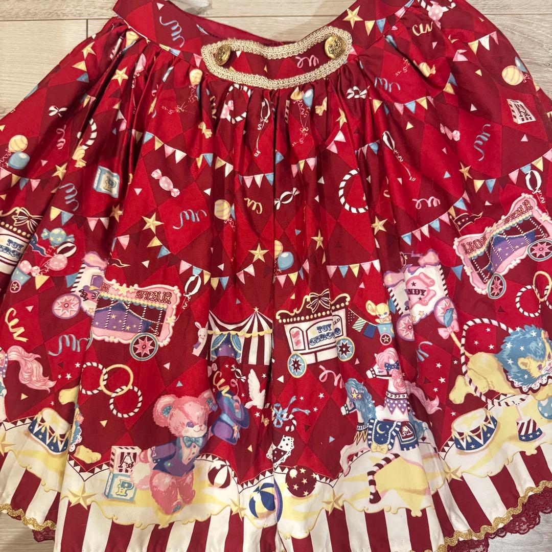 Angelic Pretty Fantasy Theater スカート アカ