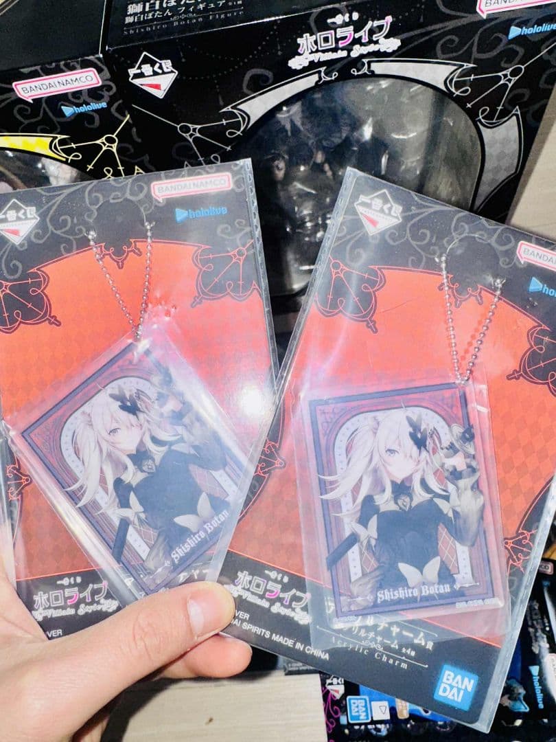 し*～様 ホロライブ 一番くじ 獅白ぼたん&角巻わため フィギュアセット 全15