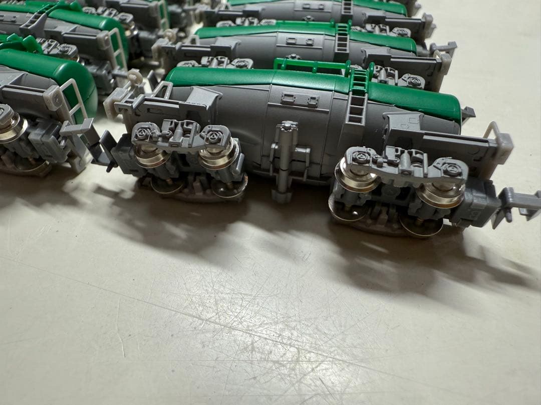 【シールなし】Bトレ　タキ1000 10両セット（走行台車Fに交換）