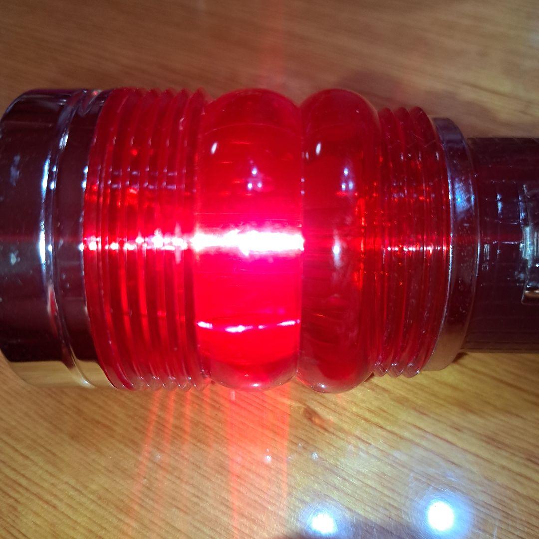 【貴重品昭和57】レトロ　警察防犯グッズ、ナショナル懐中電灯、national