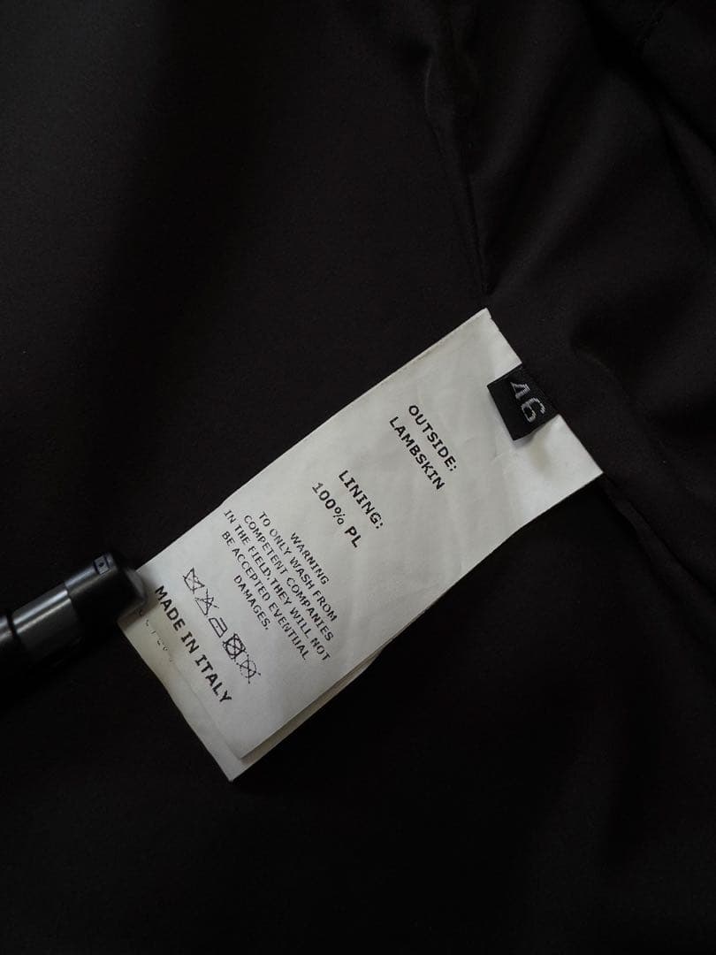 週末限定Emmeti JURI Beams別注 シングル ライダースジャケット