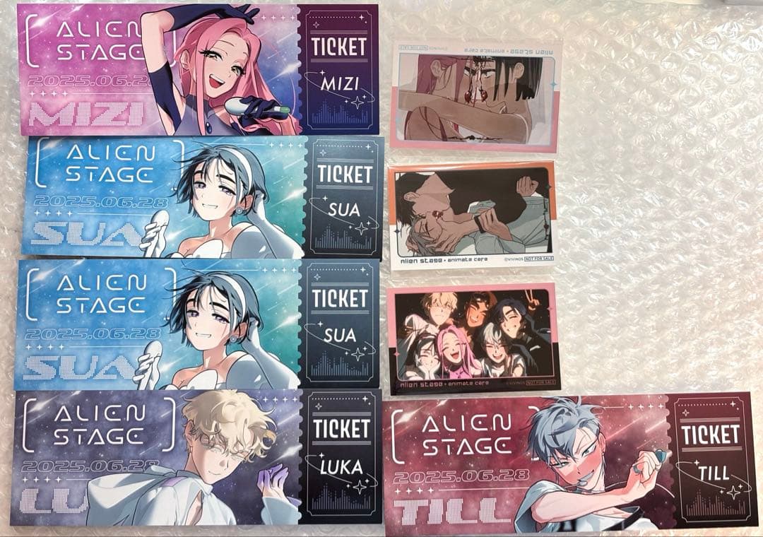 ALIEN STAGE エイリアンステージ エイステ アニメイトカフェ 特典