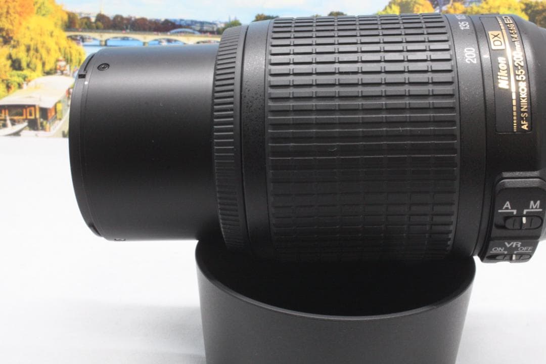 望遠レンズ！Nikon AF-S NIKKOR 55-200mm