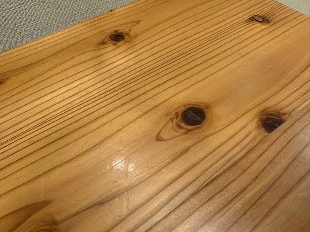 KANADEMONOTHE TABLE / 無垢 杉×Black Steel