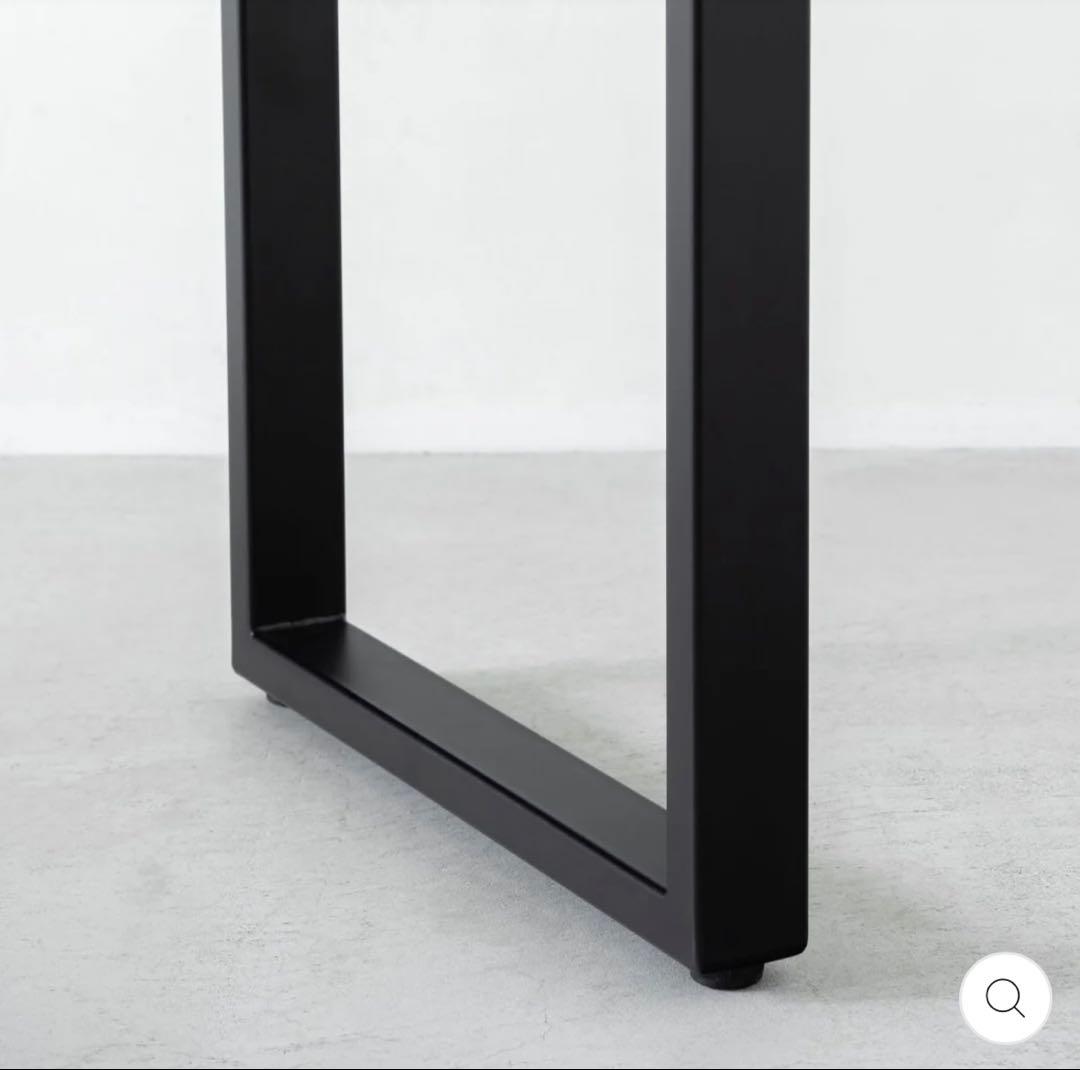 KANADEMONOTHE TABLE / 無垢 杉×Black Steel