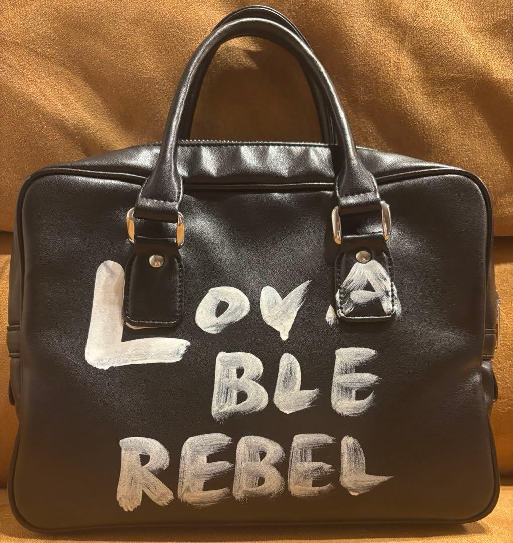 コムデギャルソンガール　ペイントバッグ　コムデギャルソン