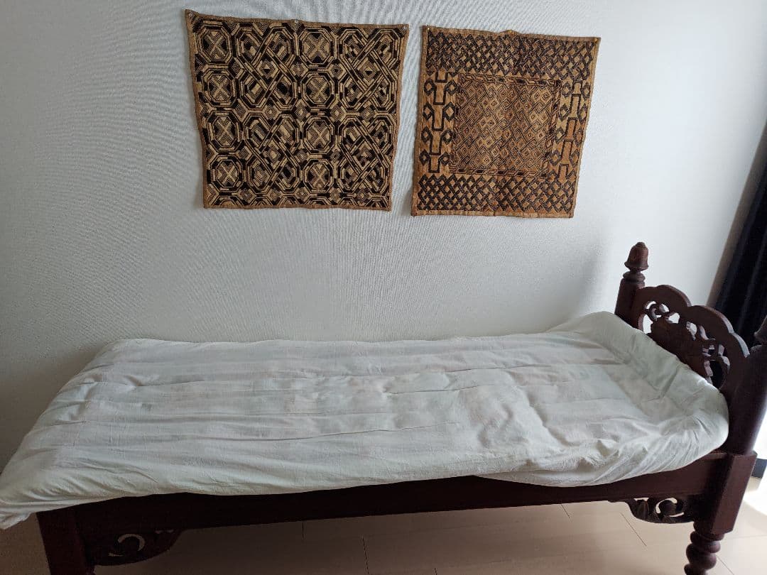 アンティーク　明治時代のベット 診療用ベッド 日本製 最終値下げ