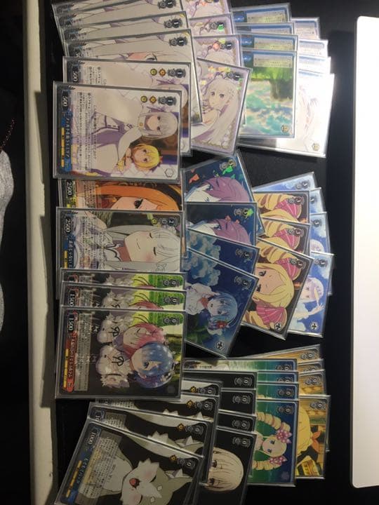 ヴァイスシュヴァルツ リゼロ デッキ カード まとめ売り エミリア レム ラム