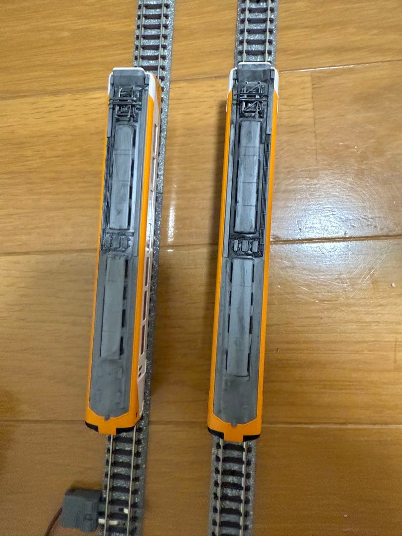 近鉄Nゲージ　ビスタカー　新塗装