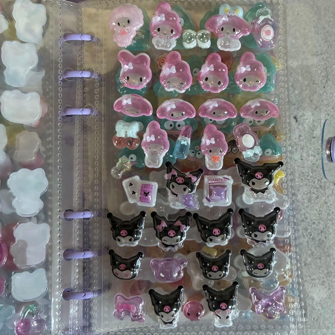 箱入り❤️プレゼントラッピング済❤️シール帳完成品A6サイズ13ページ＋レフィル５枚