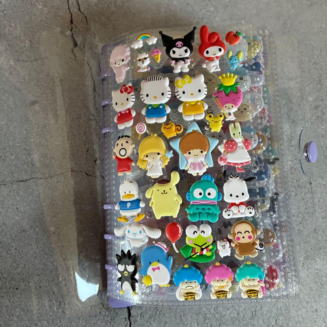 箱入り❤️プレゼントラッピング済❤️シール帳完成品A6サイズ13ページ＋レフィル５枚