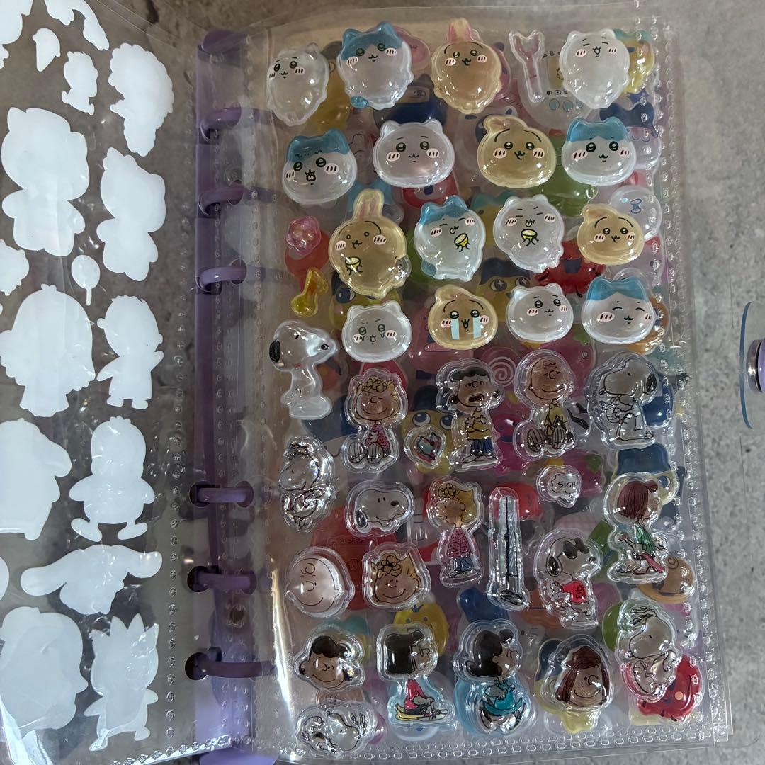 箱入り❤️プレゼントラッピング済❤️シール帳完成品A6サイズ13ページ＋レフィル５枚