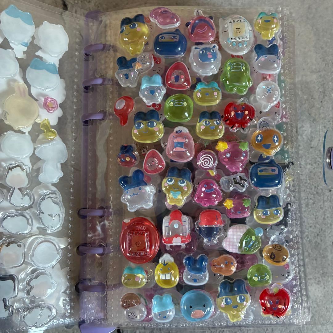 箱入り❤️プレゼントラッピング済❤️シール帳完成品A6サイズ13ページ＋レフィル５枚