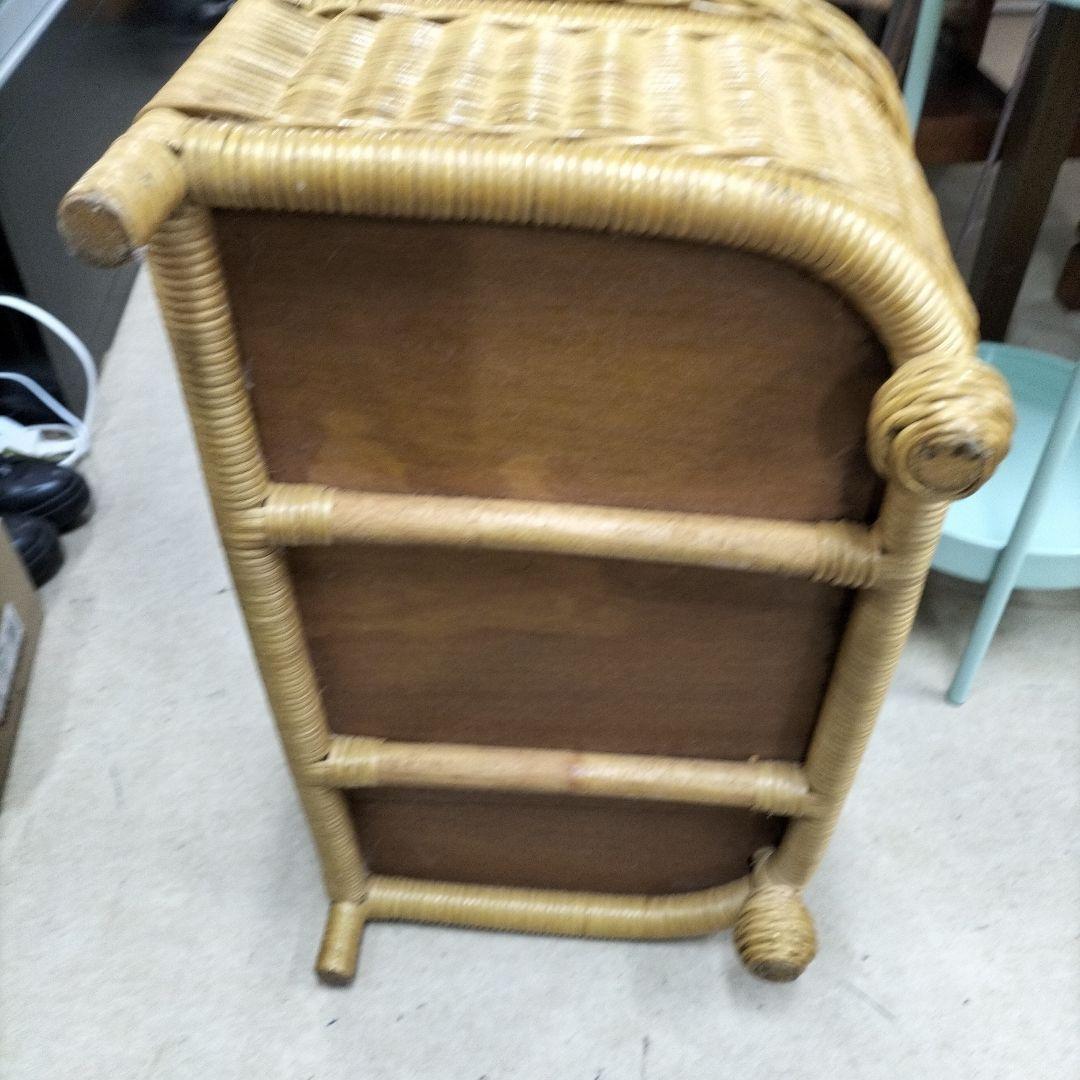 ラタン　ベンチBOX