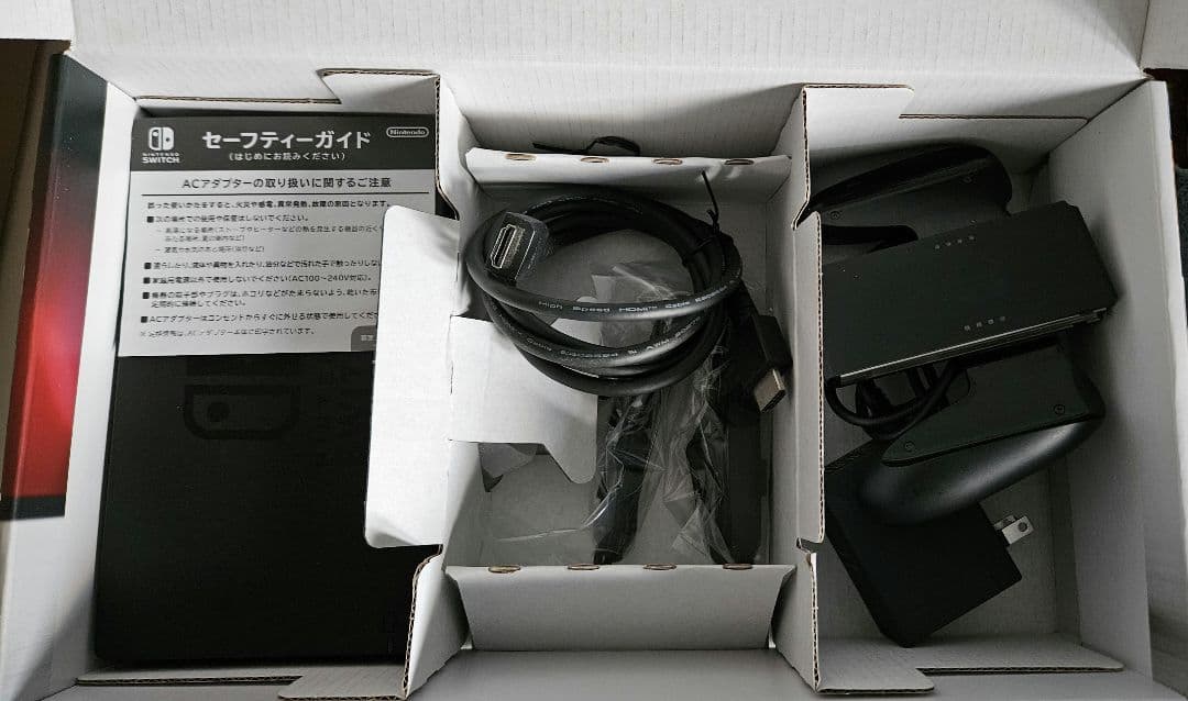 Nintendo Switch ネオンブルー/レッド sdカード付き