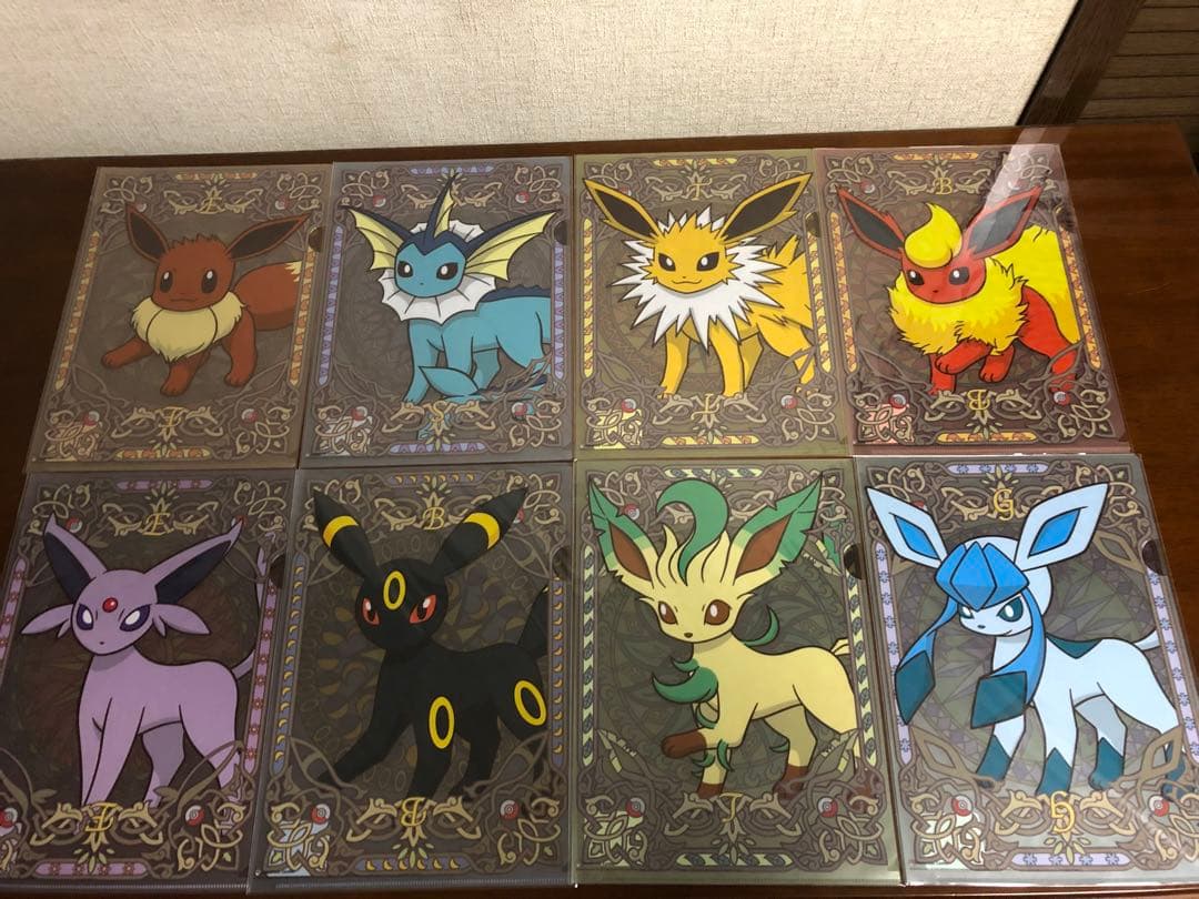 【未開封】ポケモンセンター限定　クリアファイル　イーブイコレクション　ブイズ