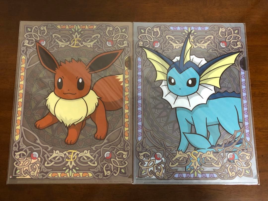 【未開封】ポケモンセンター限定　クリアファイル　イーブイコレクション　ブイズ