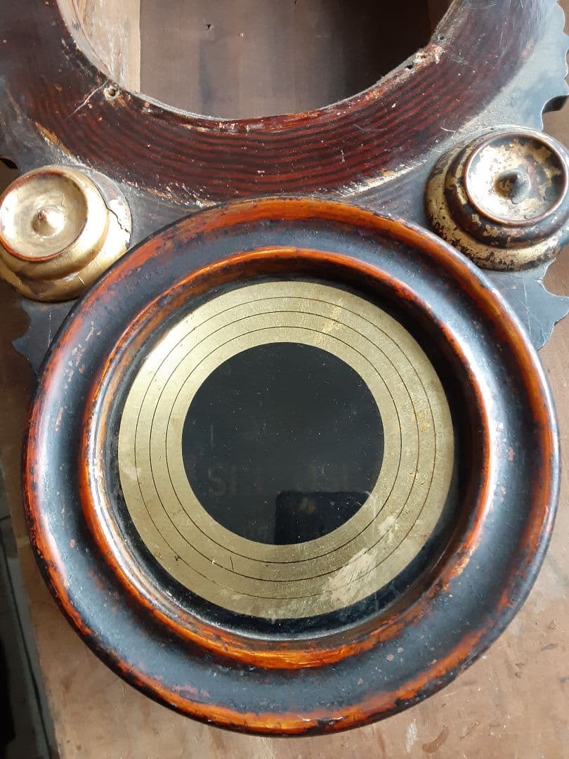 明治時代、達磨時計、四つ丸ボンボン時計、手巻き時計、調整済み動作品