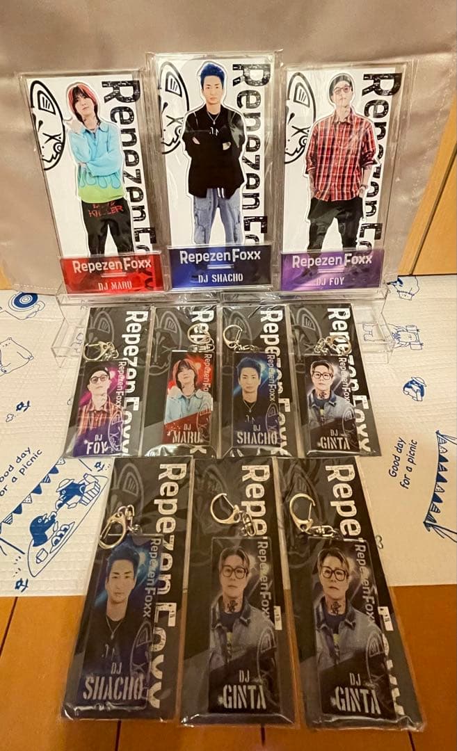 レペゼンフォックス スカイピース アクスタなど15点 【新品 未開封 未使用品】