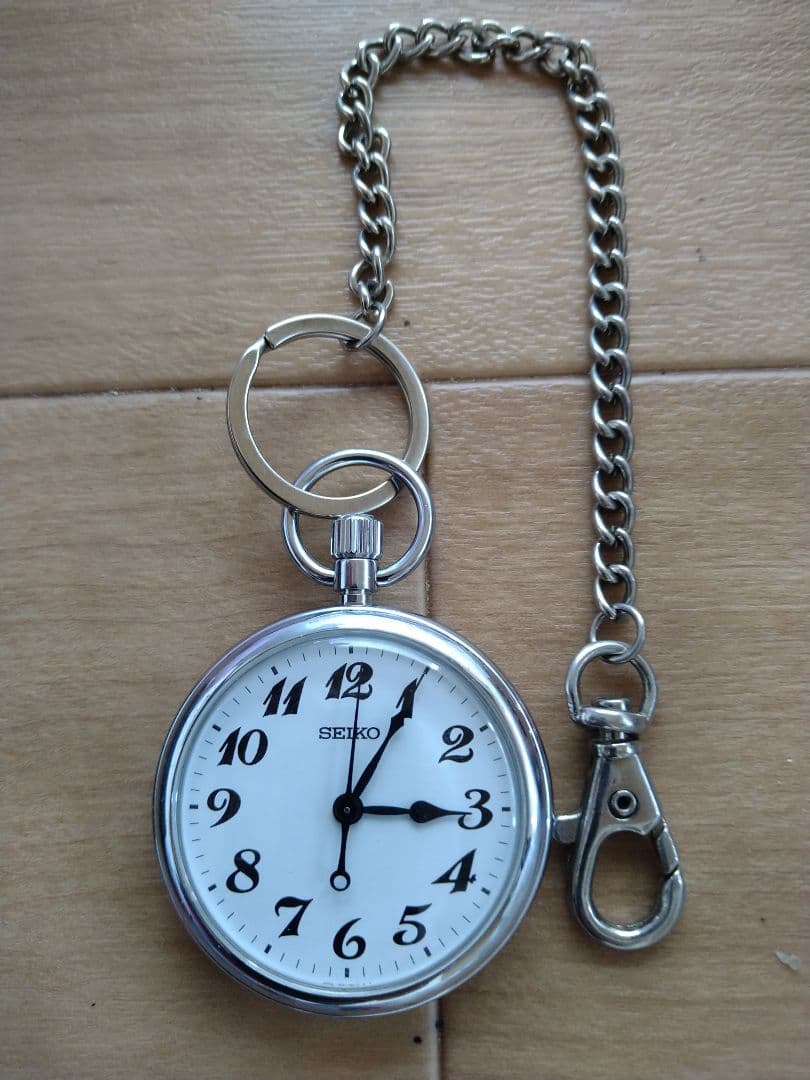 【激レア稼動品!】[SEIKO] 懐中時計 7C21-0A12(JR東日本仙台)