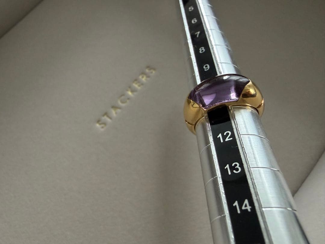 Fujiko　ブルガリ チェルタウラ アメシスト リング 750(YG)