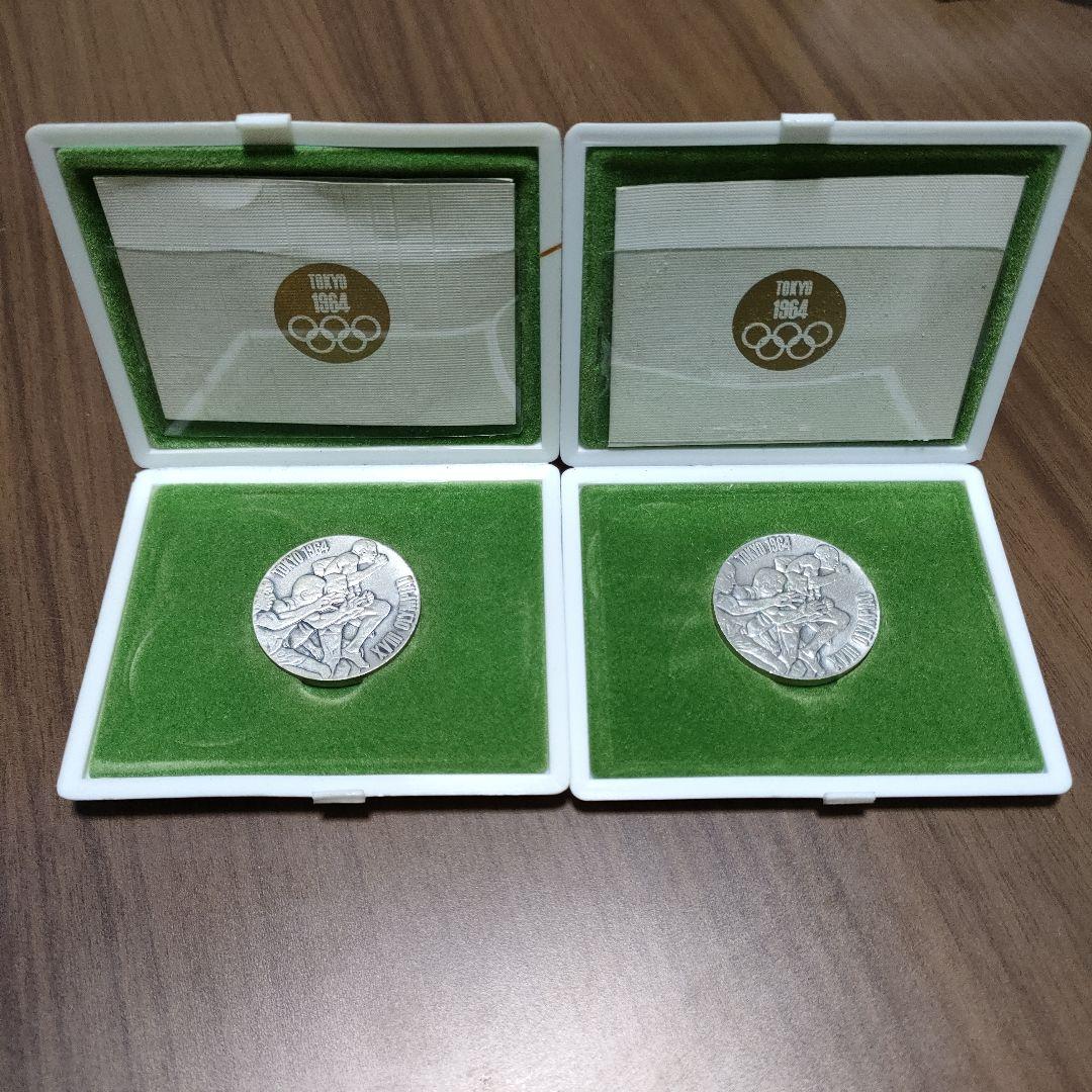 s*u様 1964年東京オリンピック 銀メダル 2枚セット