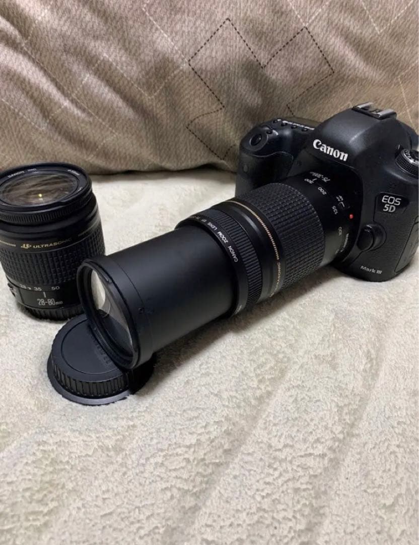 キャノン☆Canon EOS 5D MarkIII標準&望遠ダブルレンズセット