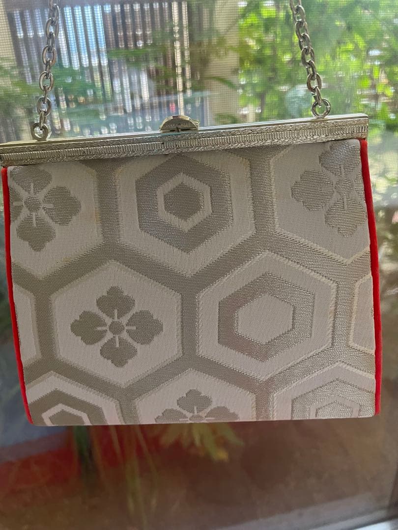 七五三　作り帯　草履　バッグ　はこせこセット（7歳）