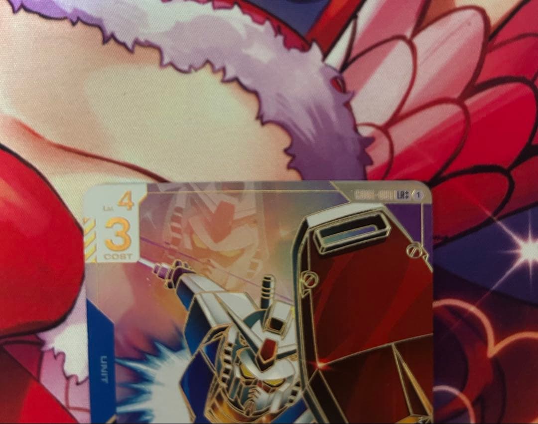 ガンダムカードゲーム　ガンダム　LR++ スーパーパラレル