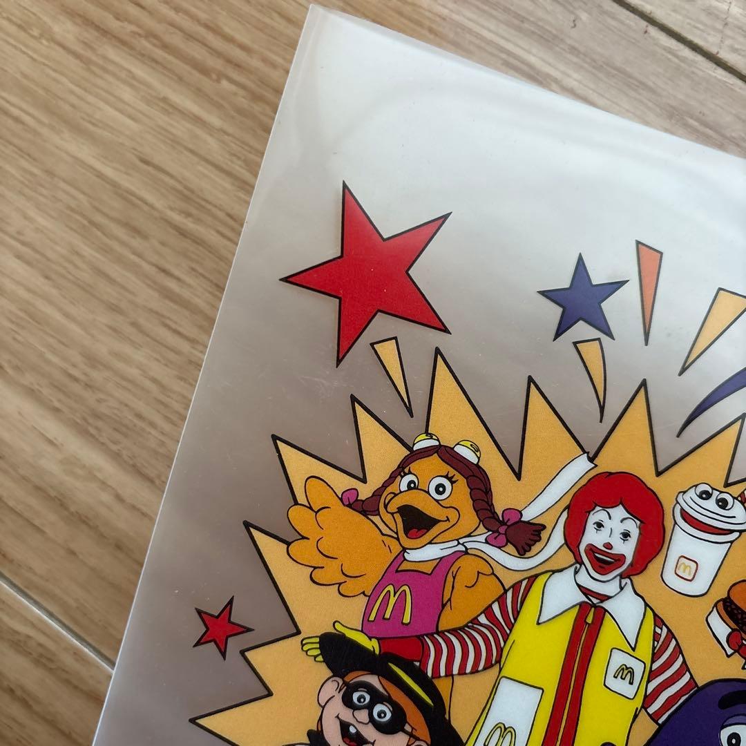 ◆レアなミニクリアファイル◆マクドナルド　マック　マクド