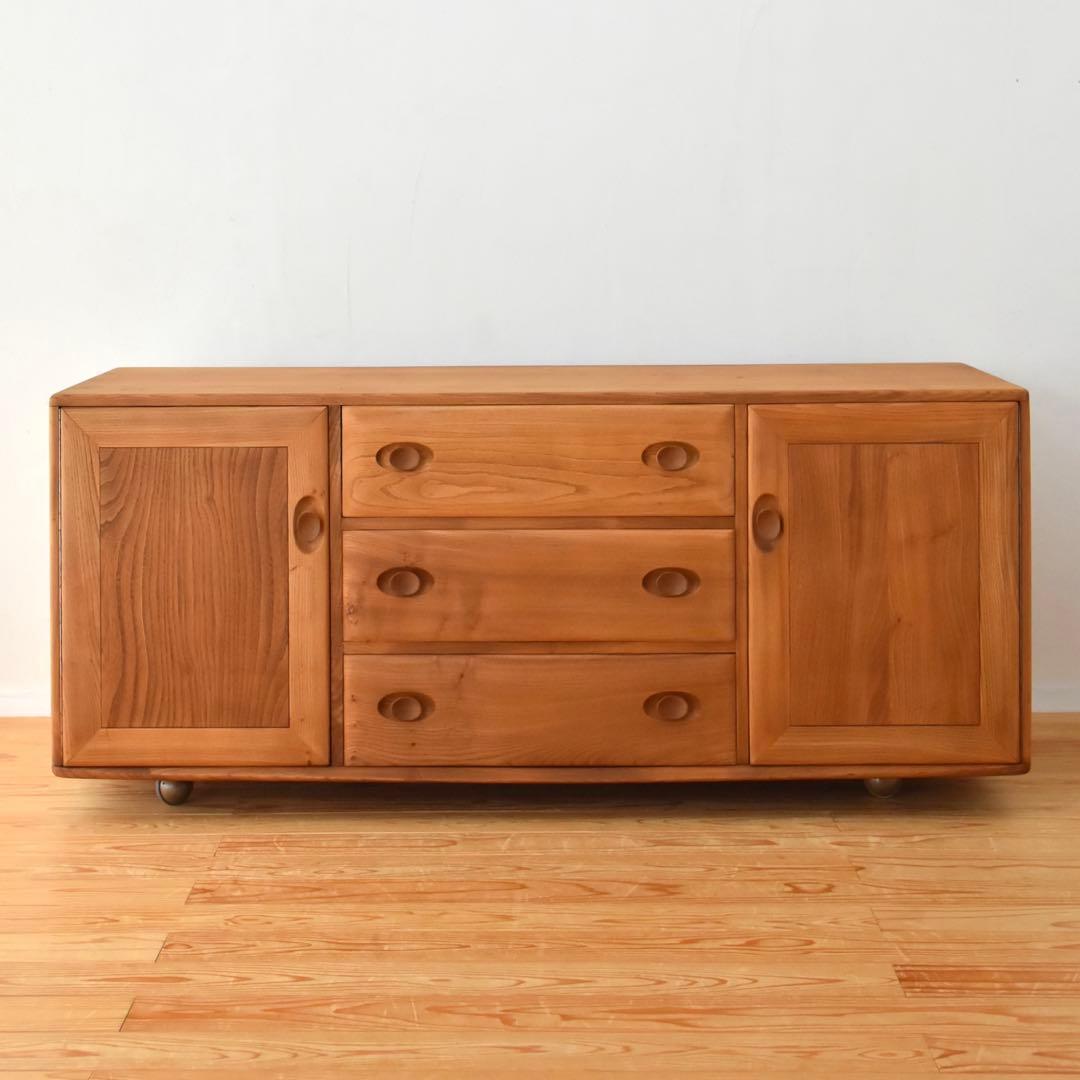 ERCOL アーコール　イギリス　サイドボード　エルム材