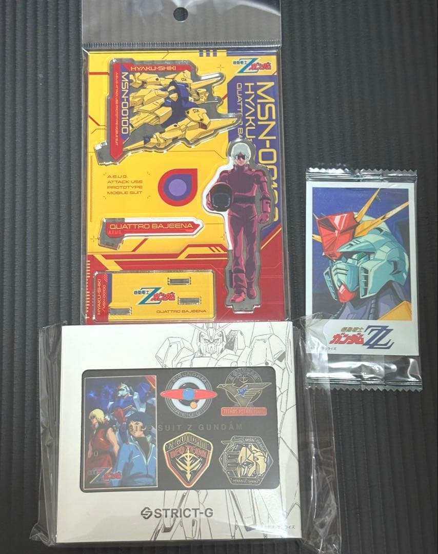 機動戦士Zガンダム　ピンズセット　40周年記念　ピンズ　STRICT-G