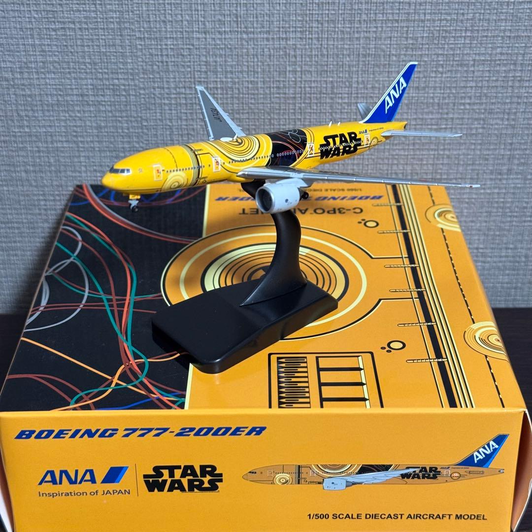 ANA B777-200ER JA743A C-3PO 1/500 新品