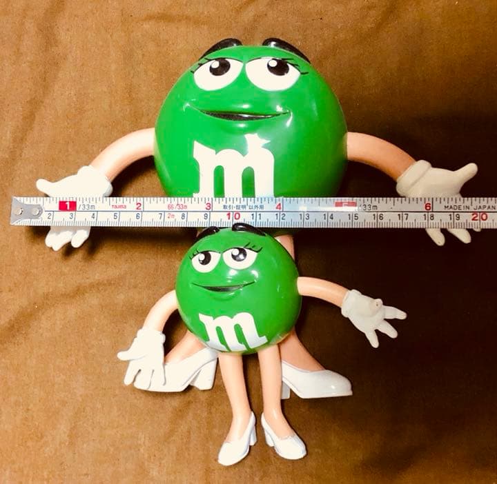 新年30%SALE❣️希少ヴィンテージm&m's グリーンちゃん2点　フィギュア
