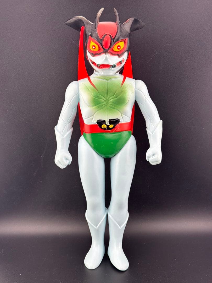 【中古品】デビルマン風　ソフビ ビンテージ ジャンボマシンダー フィギュア