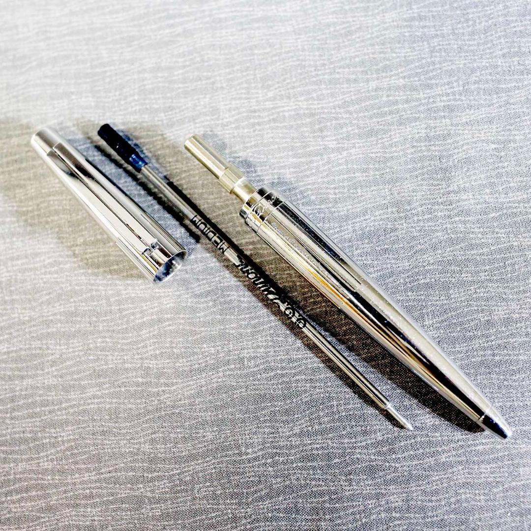 【送料込み】デュポン ボールペン エリプシス シルバーカラー