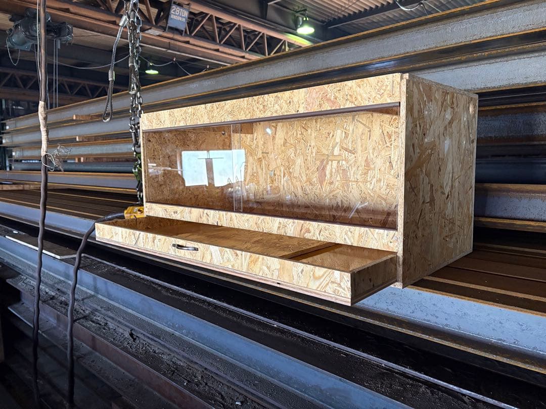 kinoko　805040引き出し　向かって天板金網左側引き出し部防水板