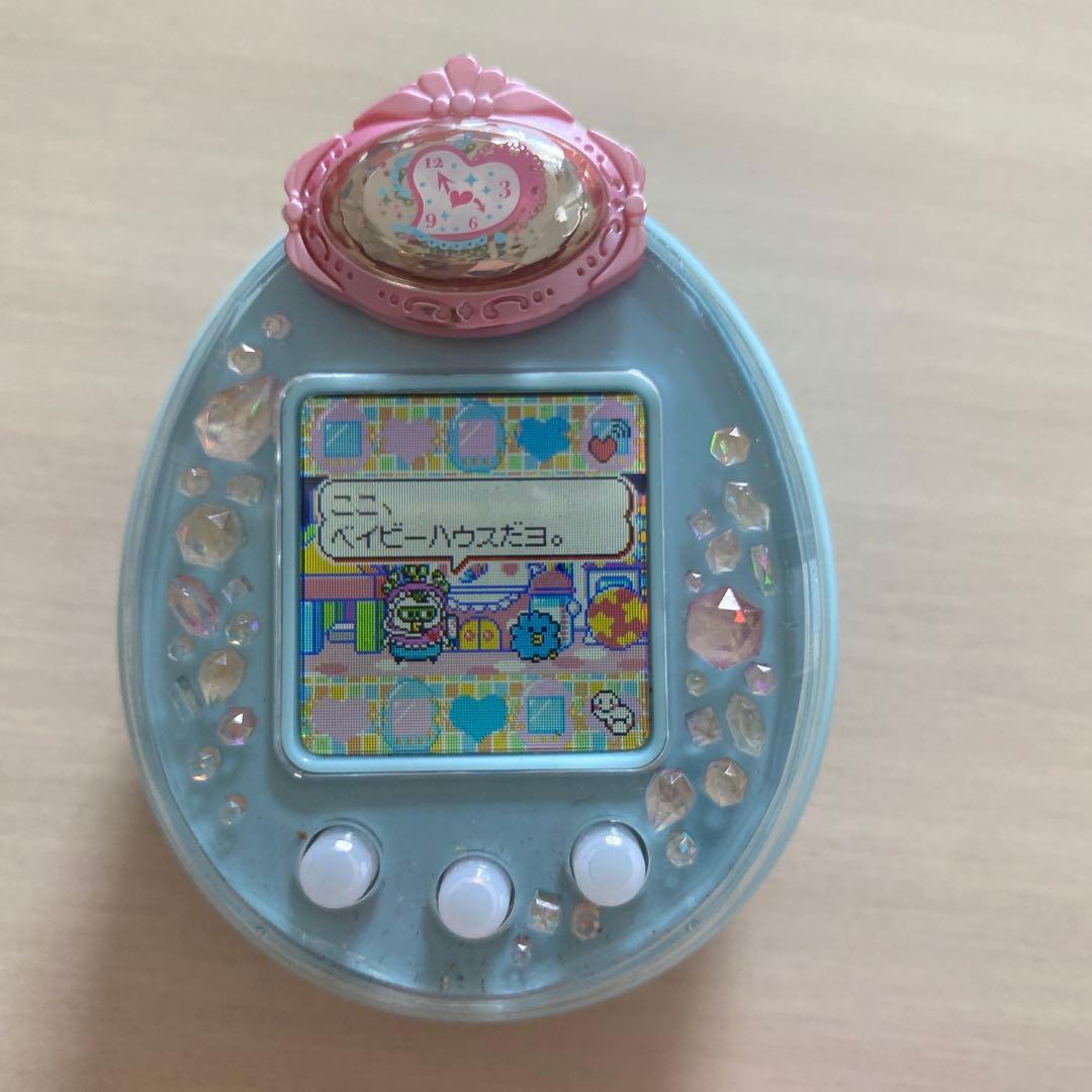 たまごっちピース ブルー 本体 たまデコピアス メロディランド ベイビーチェンジ