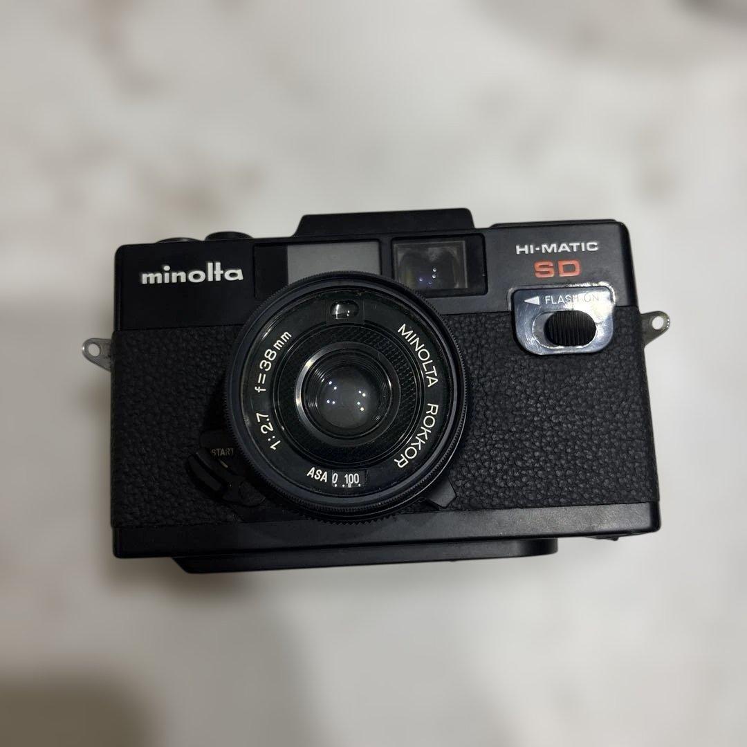 Minolta Hi-Matic SD コンパクトカメラ