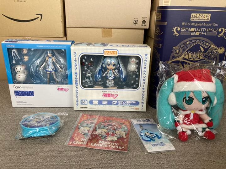 ☆雪ミクfigma/ねんどろいど/セット販売☆