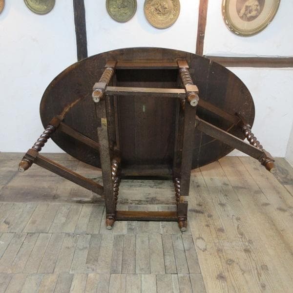 イギリス製 アンティーク 家具 ゲートレッグテーブル ダイニング 6009e