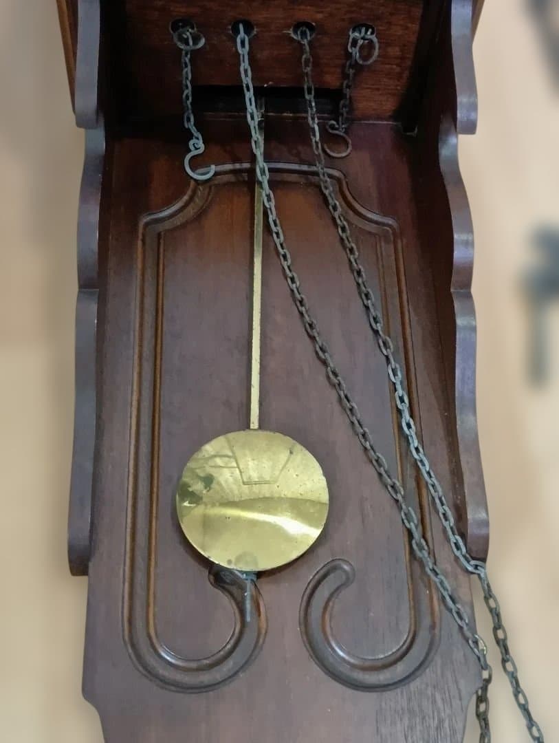 【ジャンク品】アンティーク WUBA 壁掛け 時計