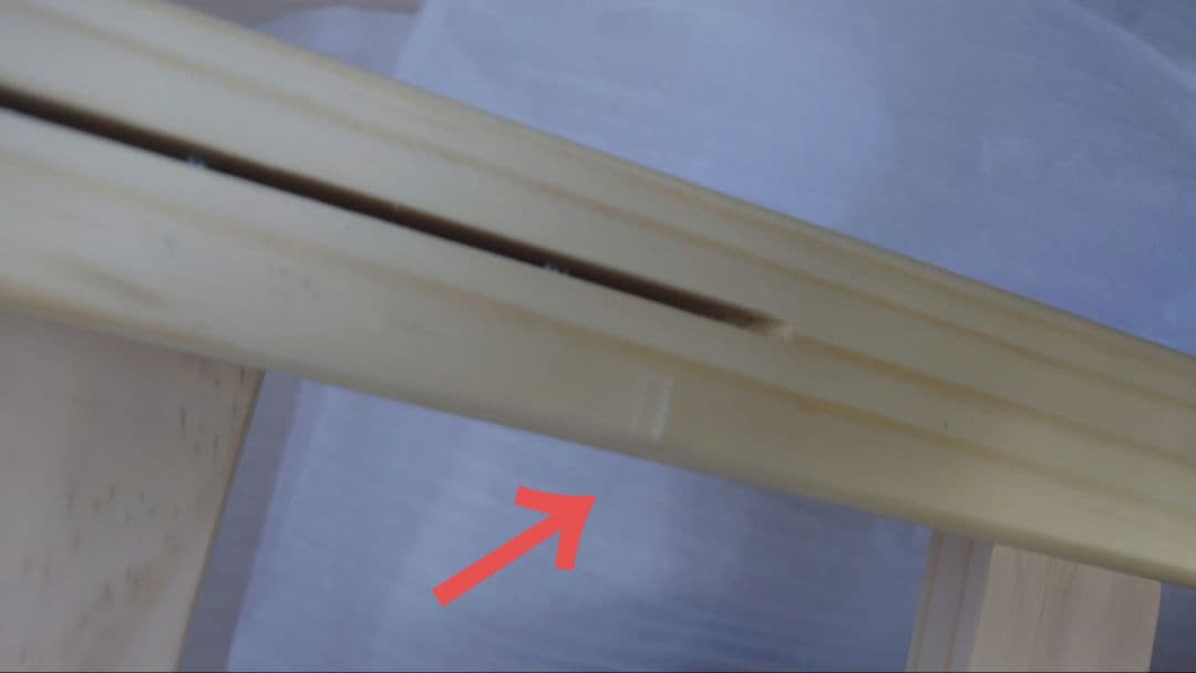 組み立て簡単　耐荷重350kg 宮無しシングルベッドフレーム　NA色